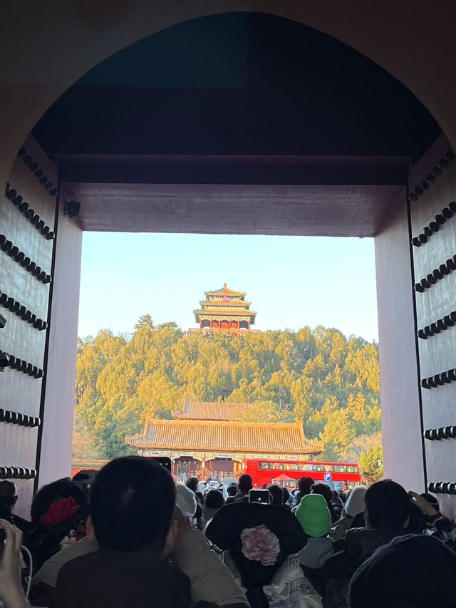 ชมวิวพระราชวังต้องห้าม ที่สวน Jingshan 🌳