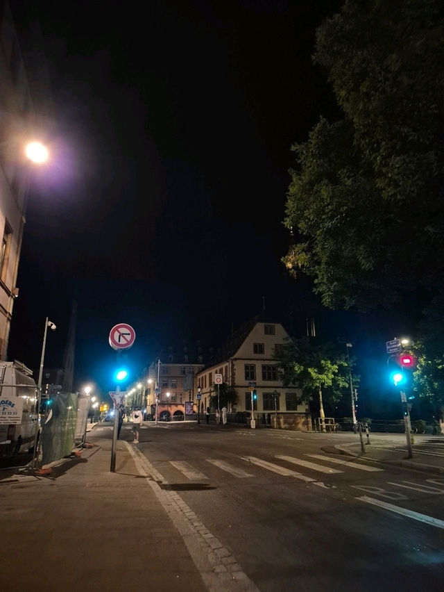 Midnight Stroll in Strasbourg 🏙️🌙