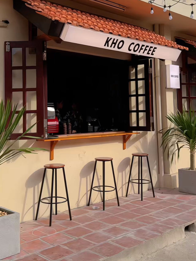 คาเฟ่สายชิค kho coffee