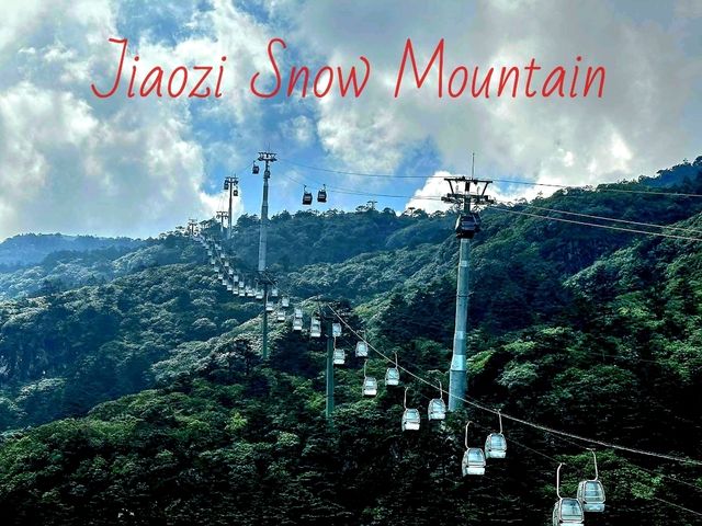 Jiaozi Snow Mountain🏔 Jiaozi Snow Mountain🏔