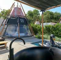 🏕️ที่พักสไตล์โบฮีเมียน BOHO STORY Pool Villa กาญฯ