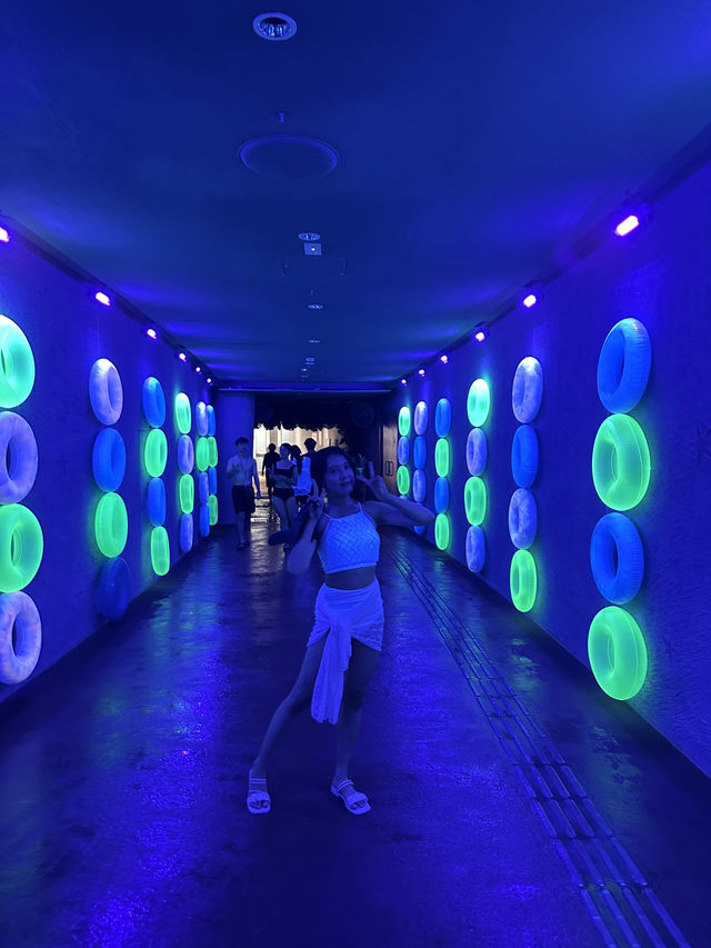 🇭🇰香港水上樂園🩵DJ Clubbing泳池🪩超美日落🩷