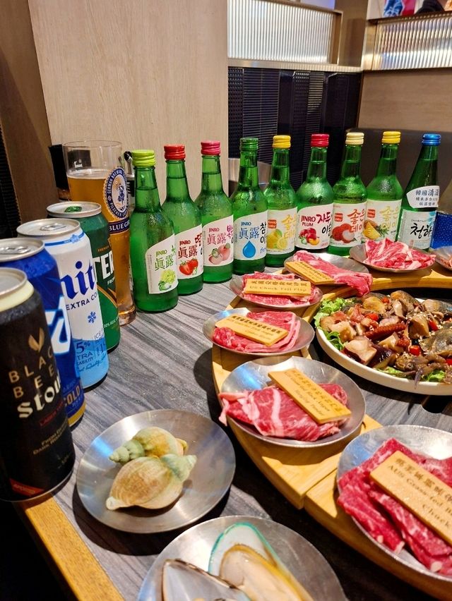 海鮮刺身、燒肉任你吃！韓燒大叔超值