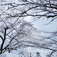 ปราสาทนกกระเรียน ❄️ Tsuruga Castle