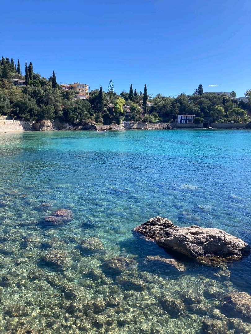 地中海の宝石、ギリシャのコルフ島。