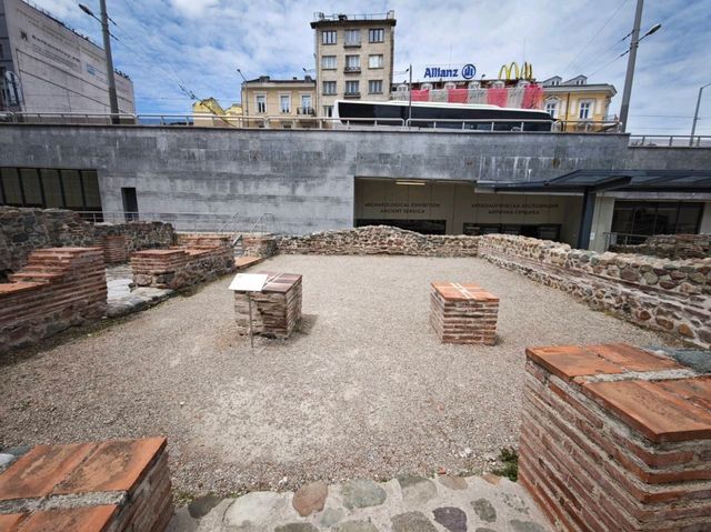 歷史的見證與城市的命運#塞爾迪卡考古保護區（Archeological reserve "Serdika -Sredets "）-Sofia Bulgaria