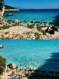 자킨토스 프라이빗비치에서 맞이한 황혼의 바다