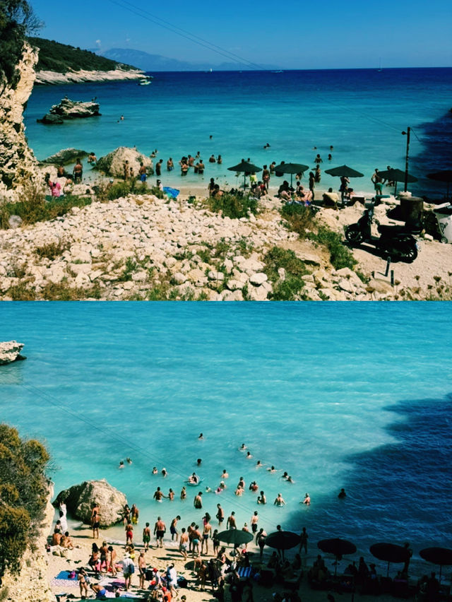 자킨토스 프라이빗비치에서 맞이한 황혼의 바다 자킨토스 프라이빗비치에서 맞이한 황혼의 바다