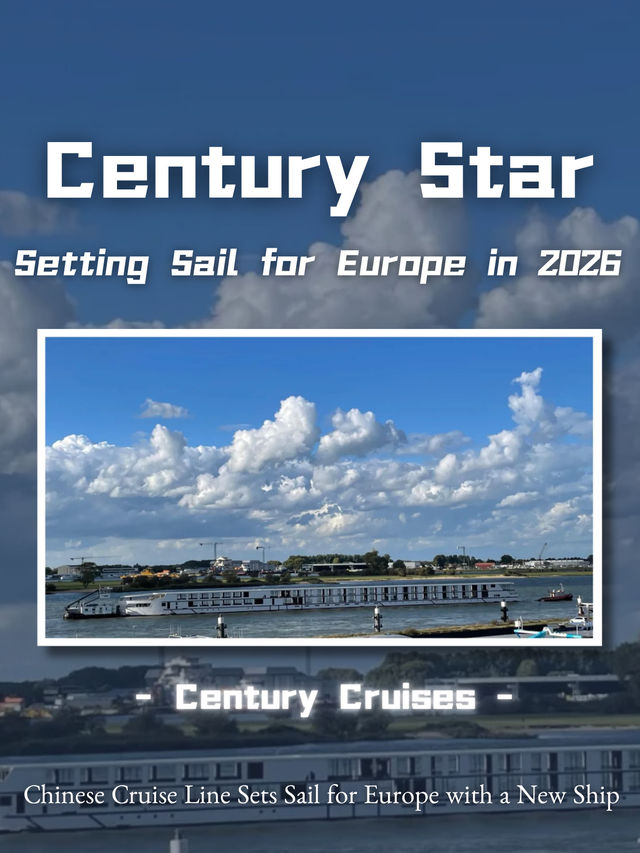 🌍 Century Cruises Sets Sail for Europe with the New “Century Star” 🚢✨ 🌍 Century Cruises Sets Sail for Europe with the New “Century Star” 🚢✨