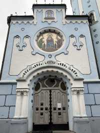 Bratislava’s Blue Church: A Disney Fairytale Come Alive 🌈🏰