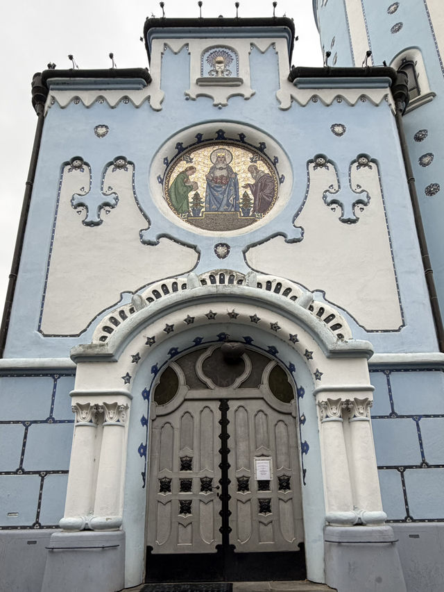 Bratislava’s Blue Church: A Disney Fairytale Come Alive 🌈🏰