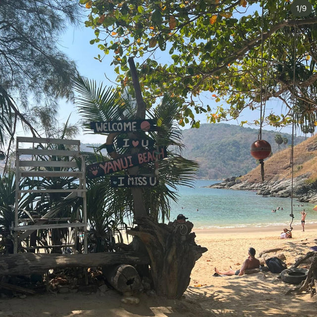 วิวหลักล้าน ที่ หาดยะนุ้ย ภูเก็ต