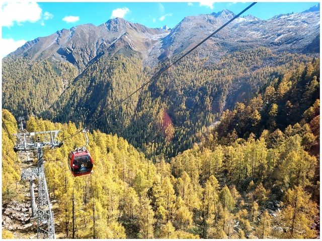 ใบไม้เปลี่ยนสี : Dagu Glacier