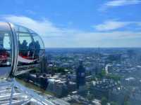 Thames Dreamscape🌤️ London Eye — The City from the Sky