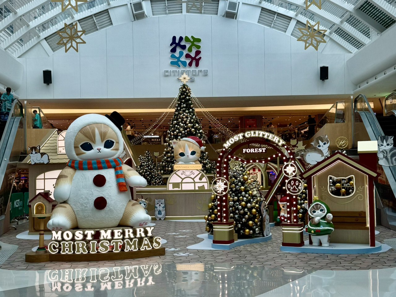 馬鞍山新港城中心「聖誕萌貓市集」