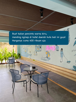 CUTE BLUE HOTEL IN KUTA