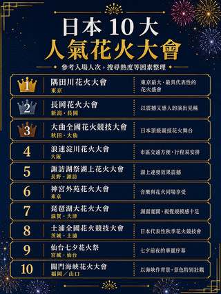 🇯🇵2026日本花火大會懶人包🎆🥰