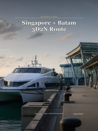 Rute Singapura + Batam 3H2M yang Benar-benar Saya Rekomendasikan。