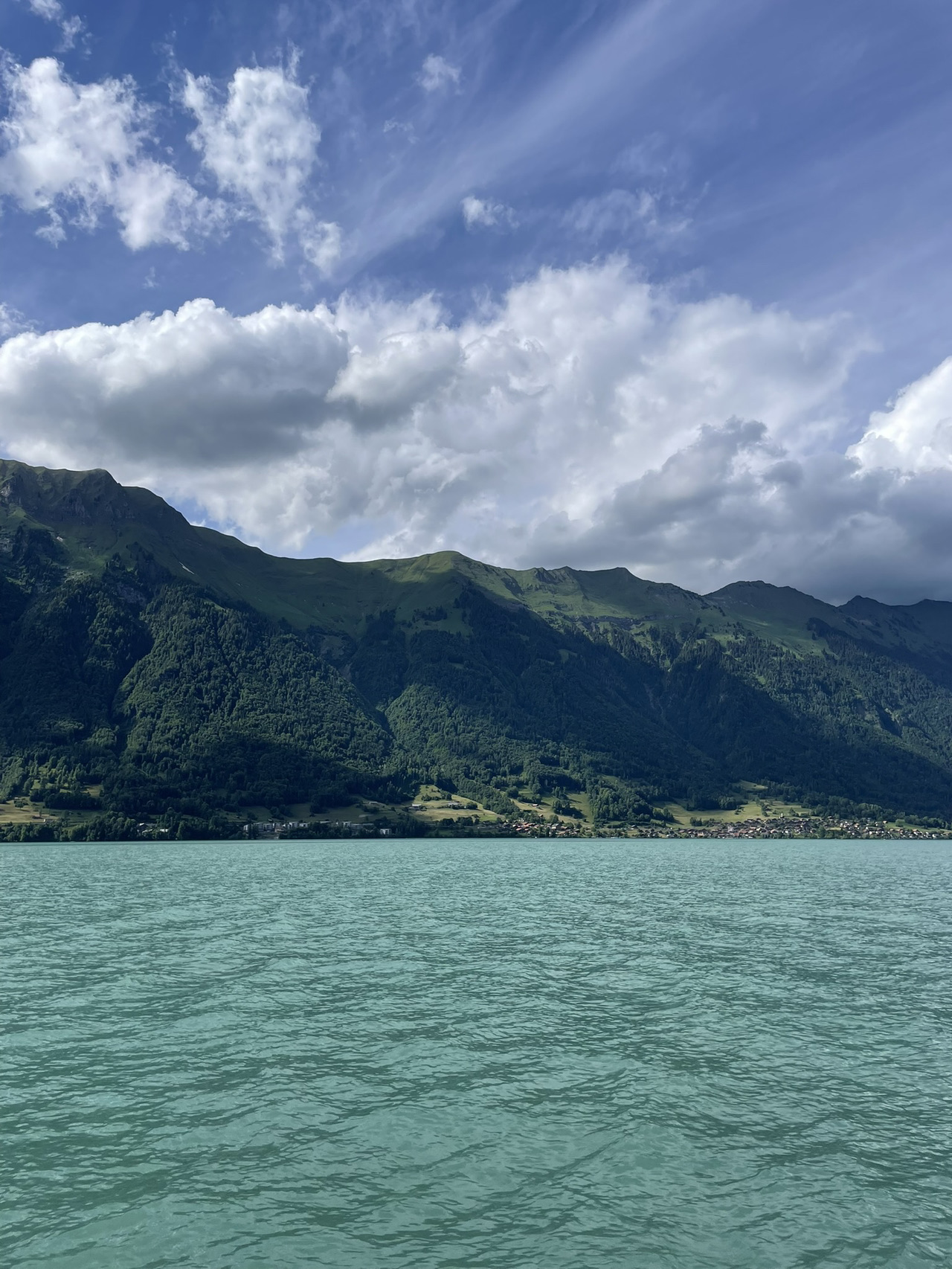 🇨🇭【愛の不時着ロケ地】まるでドラマの世界…！スイス・ブリエンツ湖へ🩵🏔️