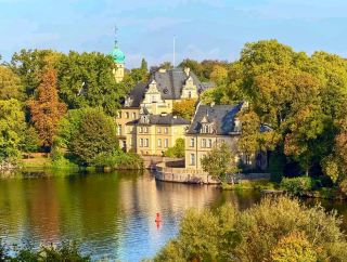 🍂 Autumn Elegance at Babelsberg Palace 🏰🍁