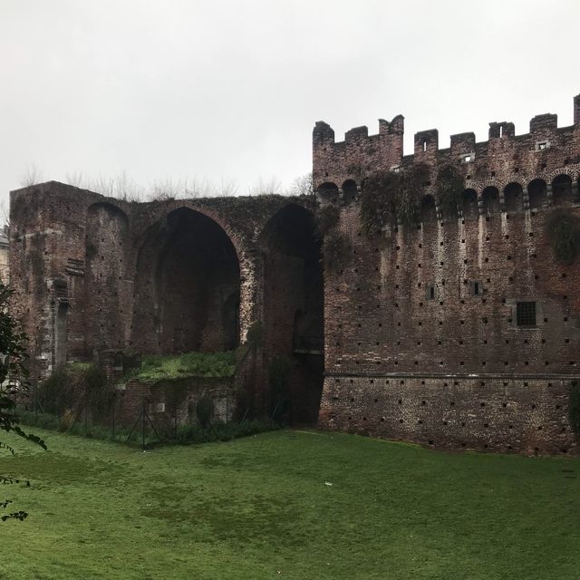 14th century castello in Milan 
