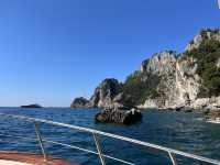 Romantic day boat ~ Capri “ I Faraglioni”