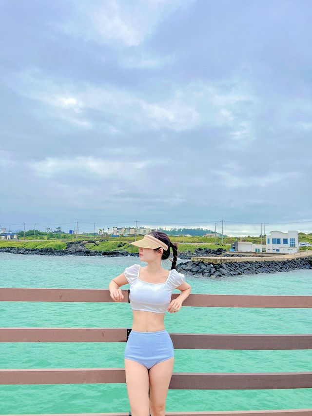 흐린날가도 예쁜 자연이 만든 수영장⚓️🛟⛴