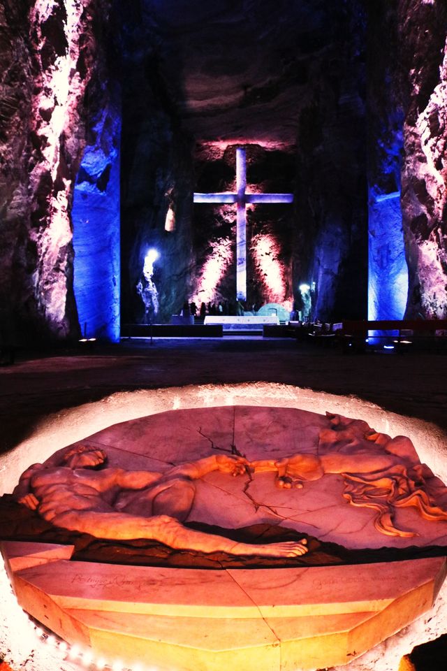 Colombia's Salt Cathedral" 🗿🧐🇨🇴 