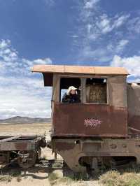 Abandoned Trains near Uyuni, Bolivia! 🇧🇴