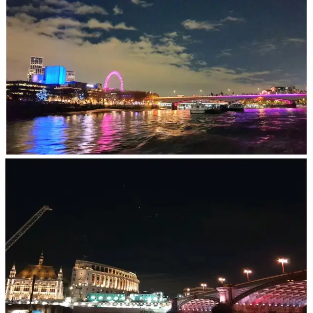 🌟🚤🌃 Explore the Magic of Thames River at Night! 🌉🌌