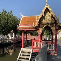 visiting The Marble Temple in Bangkok