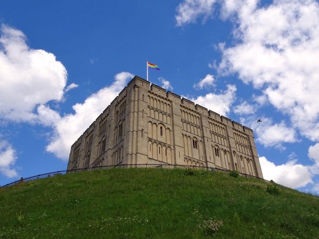 Autumn at The beautiful Norwich Castle 🏰