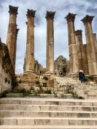 봄의 제라시(Jerash)