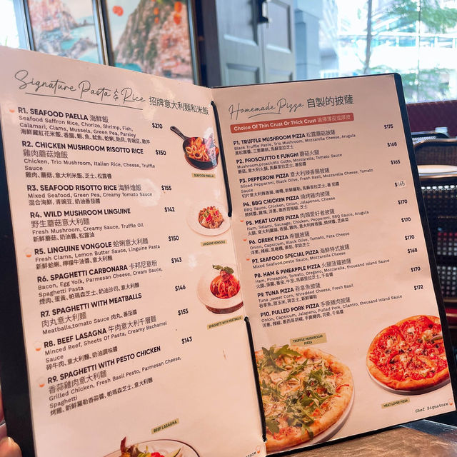 荃灣高質西餐廳🍕必食手工拉芝pizza
