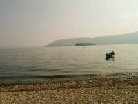 Lago Maggiore 호수에서 수영하고 가세요 단,