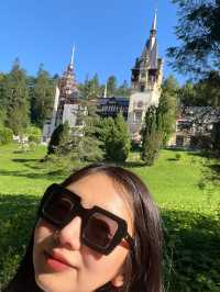 Peles castle and sinaia 2000m mountain 