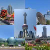 Shanghai, Pudong, a nice modern neighborhood
