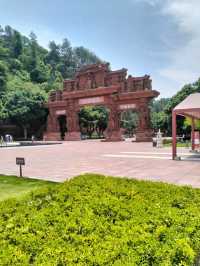Oriental Buddha Capital park in Chengdu 