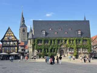 Quedlinburg is located in Saxony-Anhalt, Germany, situated in.