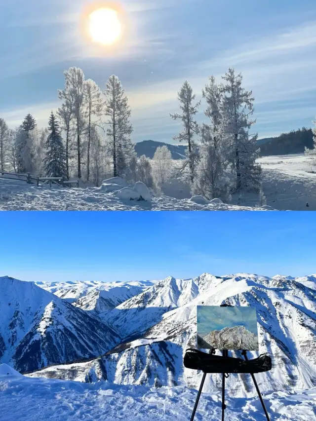 冬季阿勒泰，冰雪仙境之旅！