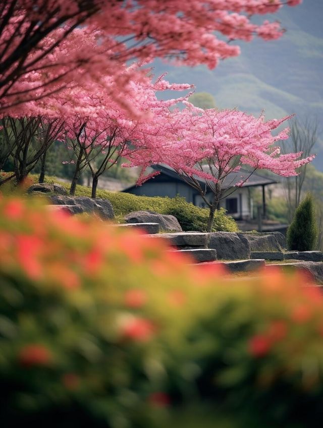 福建｜永福櫻花茶園｜春和景明超浪漫