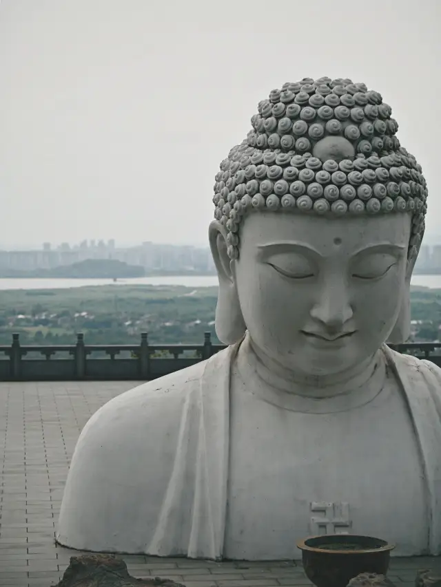 Zen found the temple with the fewest people and saw the largest Buddha in Nanjing