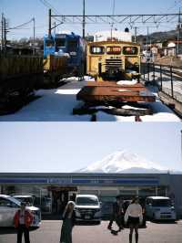 我在海外過年之日本富士山雪景