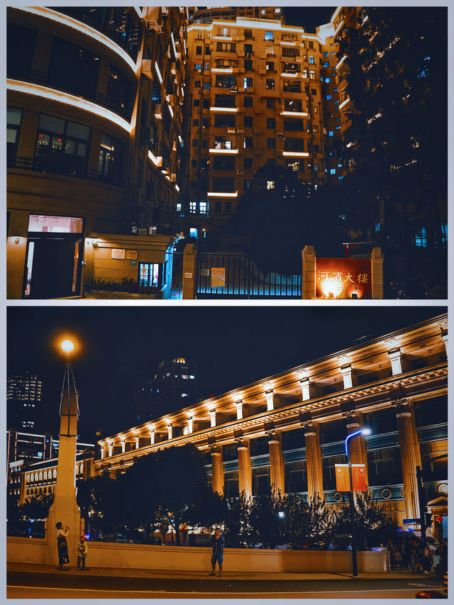 夜上海City walk不僅有外灘、濱江、還有蘇州河