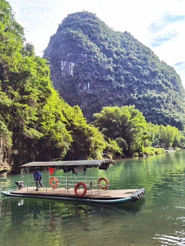 廣西羅城天門山，一個世外桃源的地方，山上藏著一個神奇的溶洞