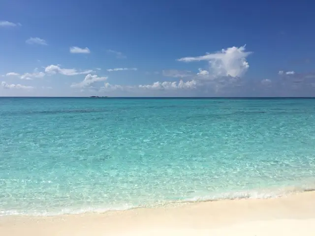 A Person Alone in a Vast Sea - Xisha Islands.