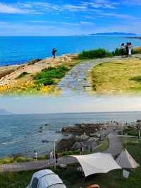 青島海邊露營勝地——魚鳴嘴村