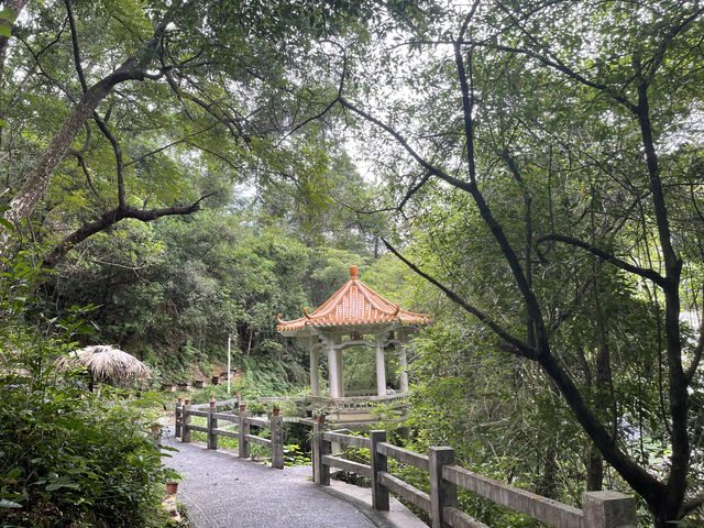從化廣東溫泉賓館裡面的白石山