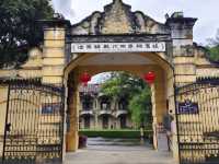 打卡廣西胡志明紀念館。