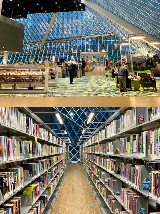 打卡｜西雅圖中央圖書館。